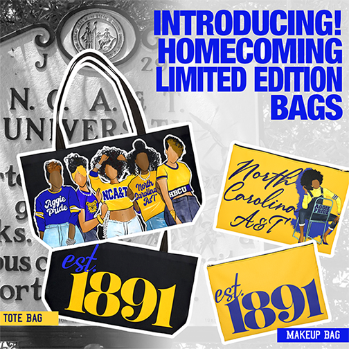 NCA&T Limited Edition Bags