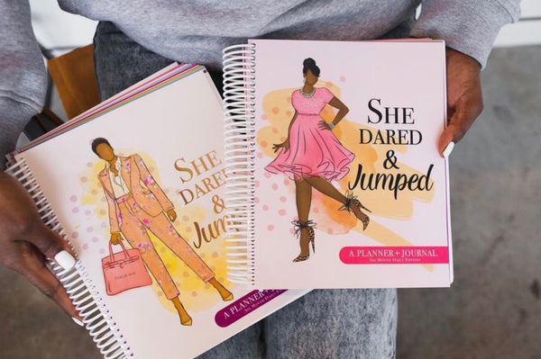 SHE JUMPED & DARED Planner + Journal